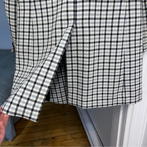 Club Monaco Check Coat - Picture 3 of 11